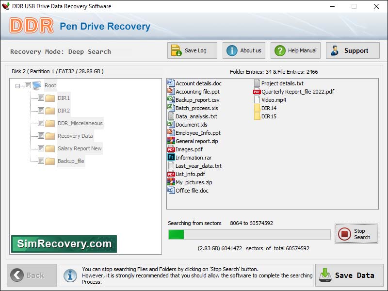 Pen Drive Files Restoration Tool