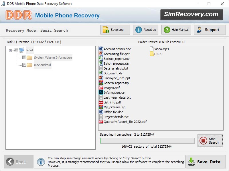 Mobile Phone Data Recovery Software