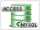 MS Access , lai MySQL datu bāzi pārveidotājs
