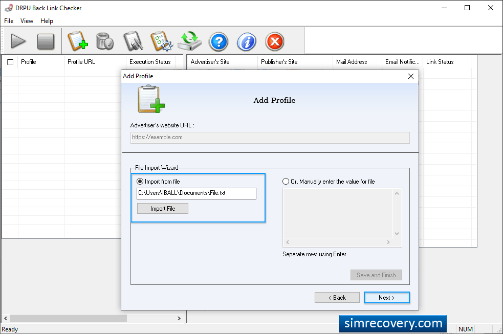 Save Path File