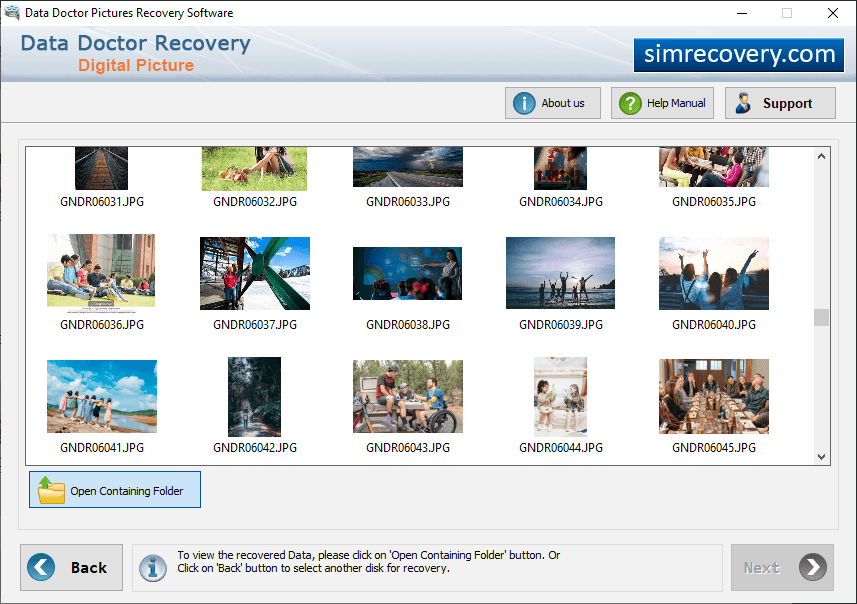Open Containing Folder