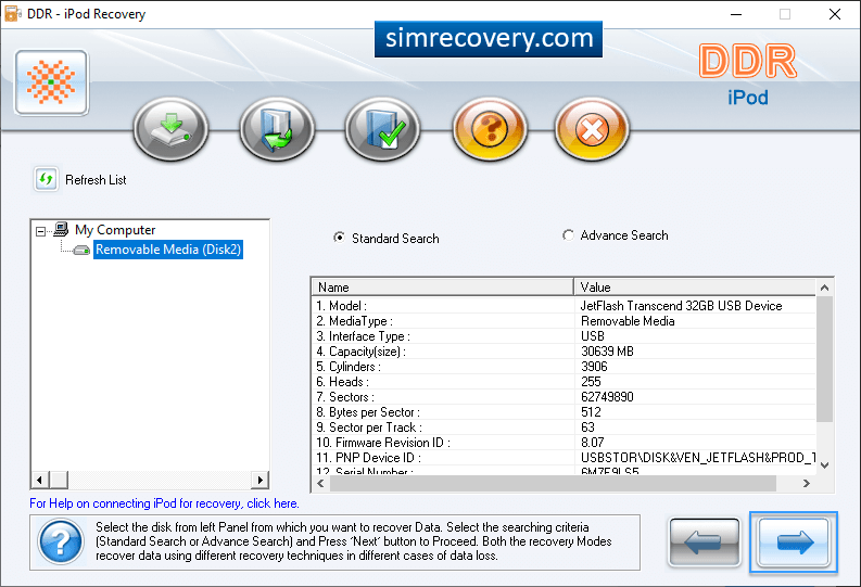 Choose any one recovery mode