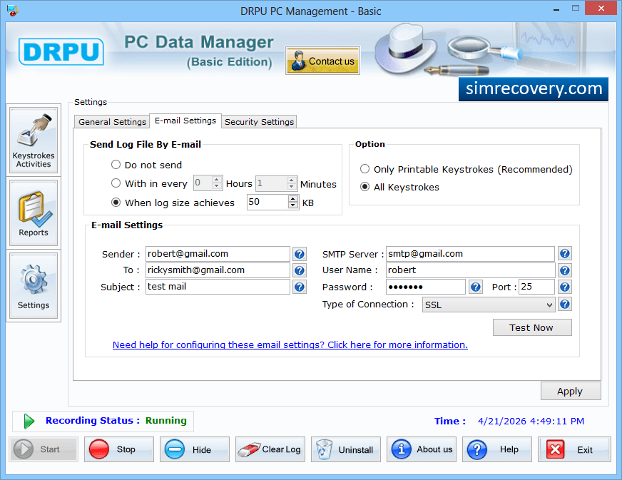 Keylogger Software