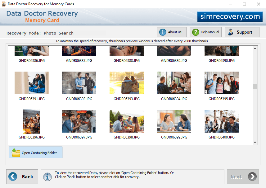 Open Containing Folder