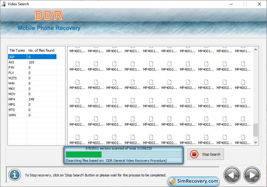 Disk Scanning process