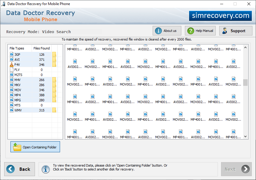 Open Containing Folder