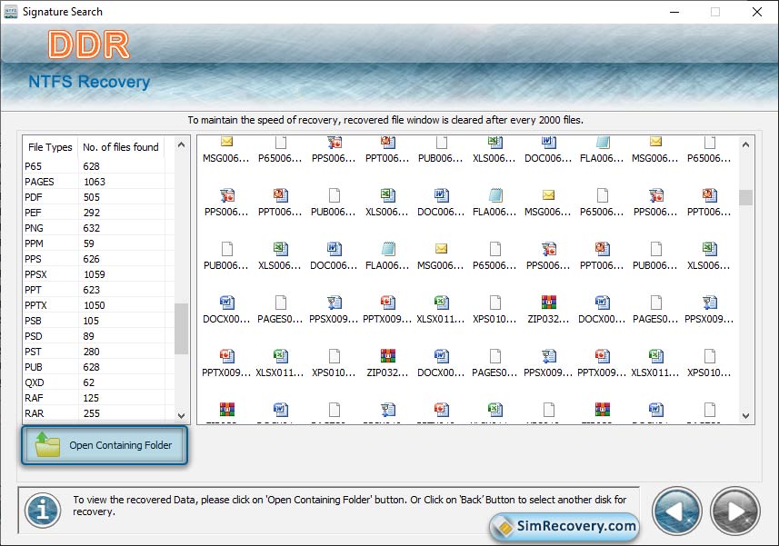 NTFS Data Recovery