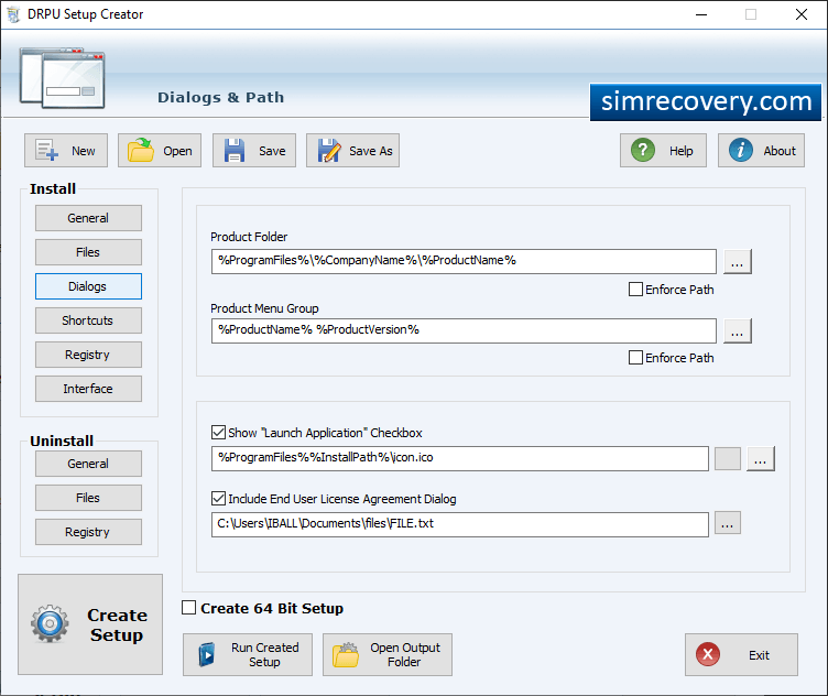 launch application 