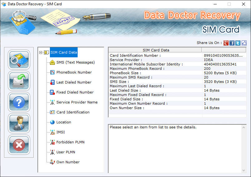 SIM Card Data Recovery