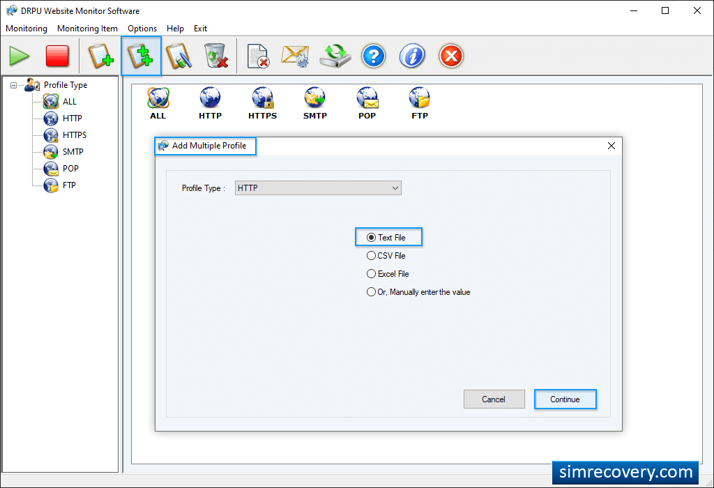 Add Multiple Url Options